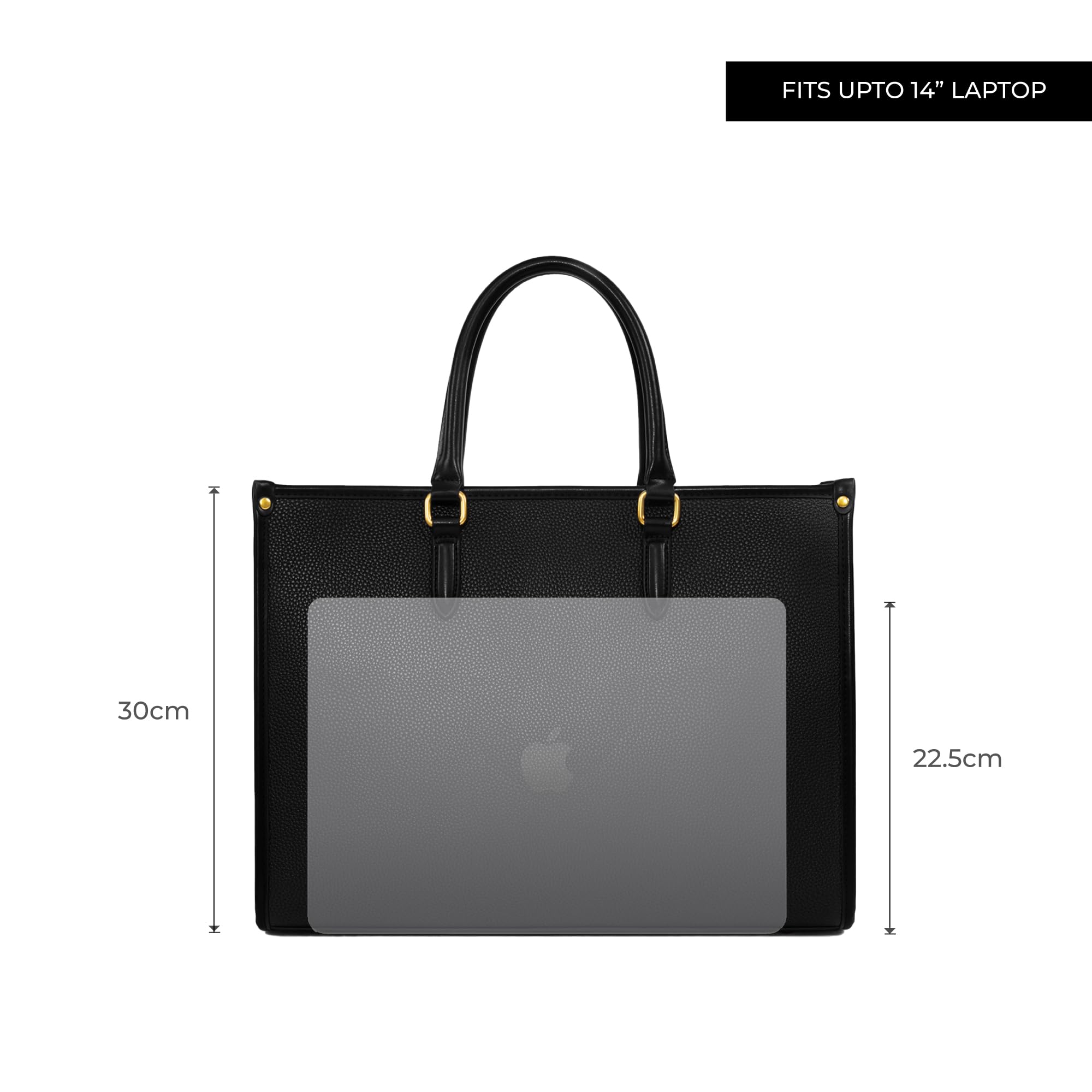 Miraggio Denice 2.0 14 Office Tote Bag For Women | Rakhi Gift For Sister