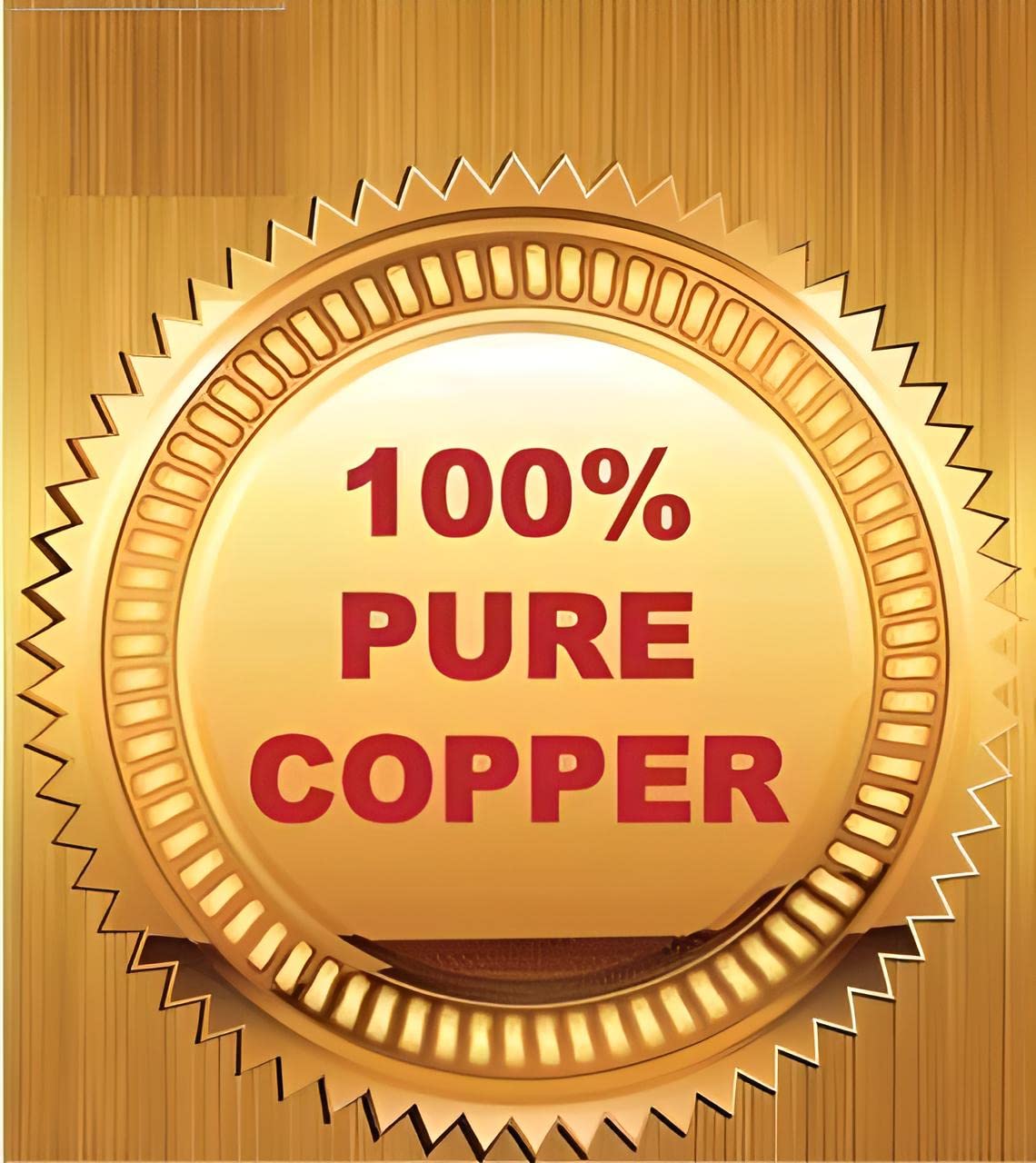 Adoko Pure Copper Tumbler 300ml | 2Pcs Set Handmade Ayurvedic Water Glass | Traditional Copper Utensil for Drinking & Serving
