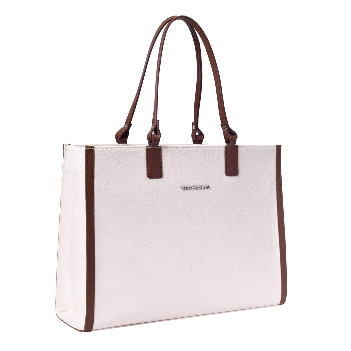 Lino Perros Women Off white Tote Bag