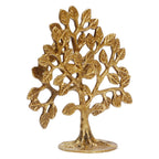 ARTVARKO Pure Brass Kalpavriksha Tree of Life Traditional Decorative Kalpavriksha Vastu Fengshui Decor Showpieces Gift for Table & Home Decor 6 Inches
