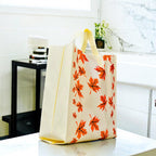 CARRY CLOUD Unstitched Cotton Reusable Grocery Shopping Bag With Handle|Goodies Bag Promotional Bag for Birthday|Gift Bag| Wedding Bags 15 * 20 * 5Inch (Pack of - 5)
