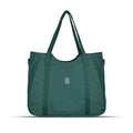 Women’s Tote Bag with Zipper & Adjustable Shoulder Strap – Lightweight Large Handbag for Work, Travel & Daily Use (GREEN)