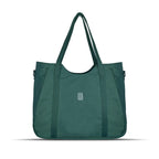 Women’s Tote Bag with Zipper & Adjustable Shoulder Strap – Lightweight Large Handbag for Work, Travel & Daily Use (GREEN)