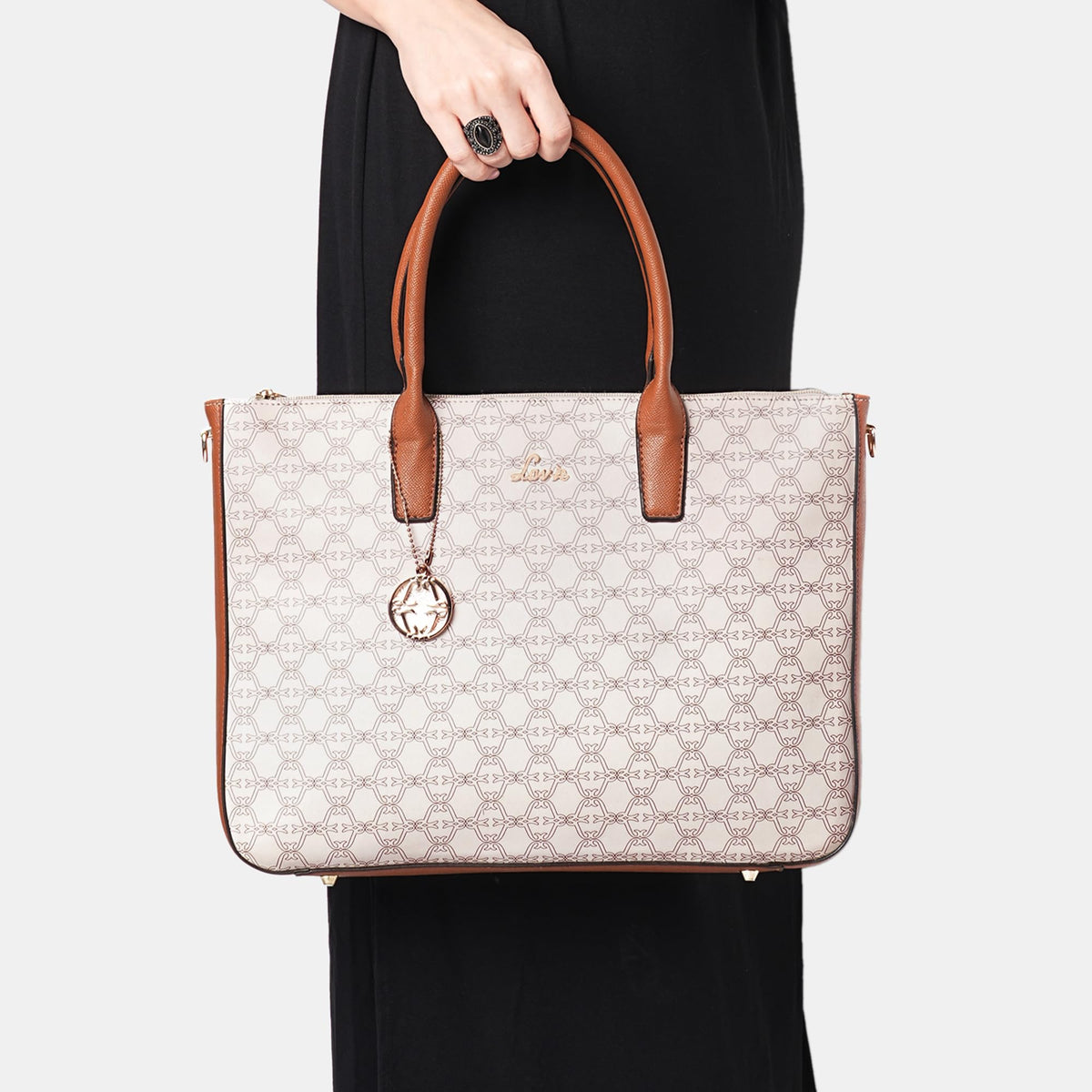 Lavie Women's Monoprint Raily Plus Tote Bag | Ladies Purse Handbag