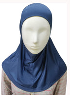 MINI HIJAB JERSEY WOMEN'S COLLECTION: Embrace Modesty with Fashion and Confidence COL (NAVY)