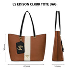 Lavie Signature Women's Edison Colourblock Tote Handbag | Tote Bag for Work | Ladies purse | Stylish Shoulder Bag | Gift for Women
