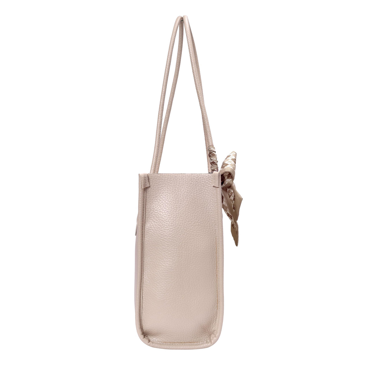 Lino Perros Womens Beige Tote Bag
