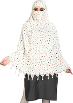 VASTTRAM Women's Pure Cotton Long Scarves Scarf Cum Mask usable for Driver Anti Pollution Full Face Cover With UV Sun Rays Protection