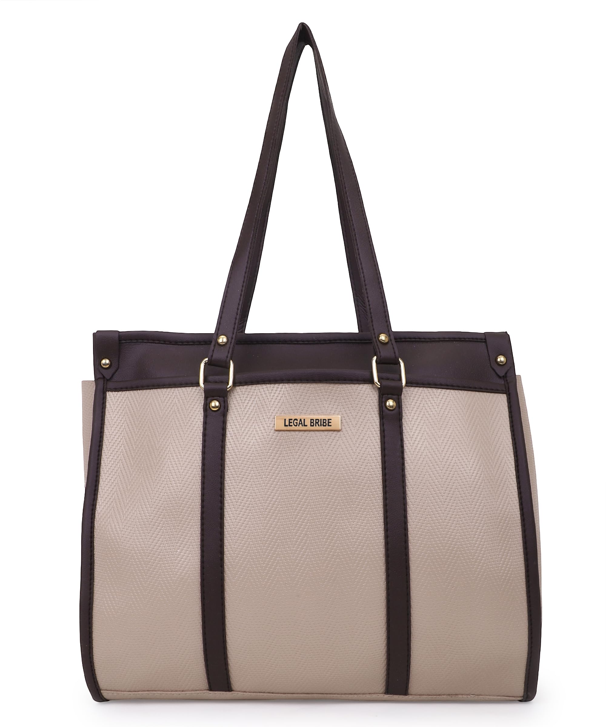 LEGAL BRIBE Stunning Tote Bag (Cream)