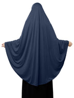 Mehar Hijab's Modest Women's Long Hijab iCRA Feel Good Fabric ZAKIA HIJAB (Grey, XX-Large)