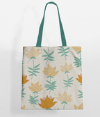 The Purple Tree Women's Canvas Tote Bag, Floral Print, 15x16 inch, 5kg Capacity, Adult, Female, Casual, 1 Pc