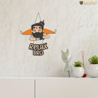 Artvibes Relax Bro Printed Wooden Wall Hanging with Quotes for Home Decor | Gifts | Living Room | Bedroom | Wooden Decorative Items | Modern Decoration | Artworks Wall Hangings (WH_5728N)
