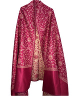 Krish Jamawar Shawl Stole For Women (Pink)
