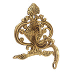 SVARUP Brass Wall Mounted Bracket Hook for Lantern Diya Bells Hanger Planter Indoor Outdoor Heavy Duty 6 Inch