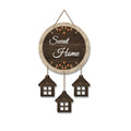 Artvibes Sweet Home Wooden Wall Hangings Decor For Home | Bed Room | Quotes Decor Item | Home Quotes Wall Hanging | Modern Decor Items | Wall Poster | Artworks Hangings | Unique Gift (WH_7209N)
