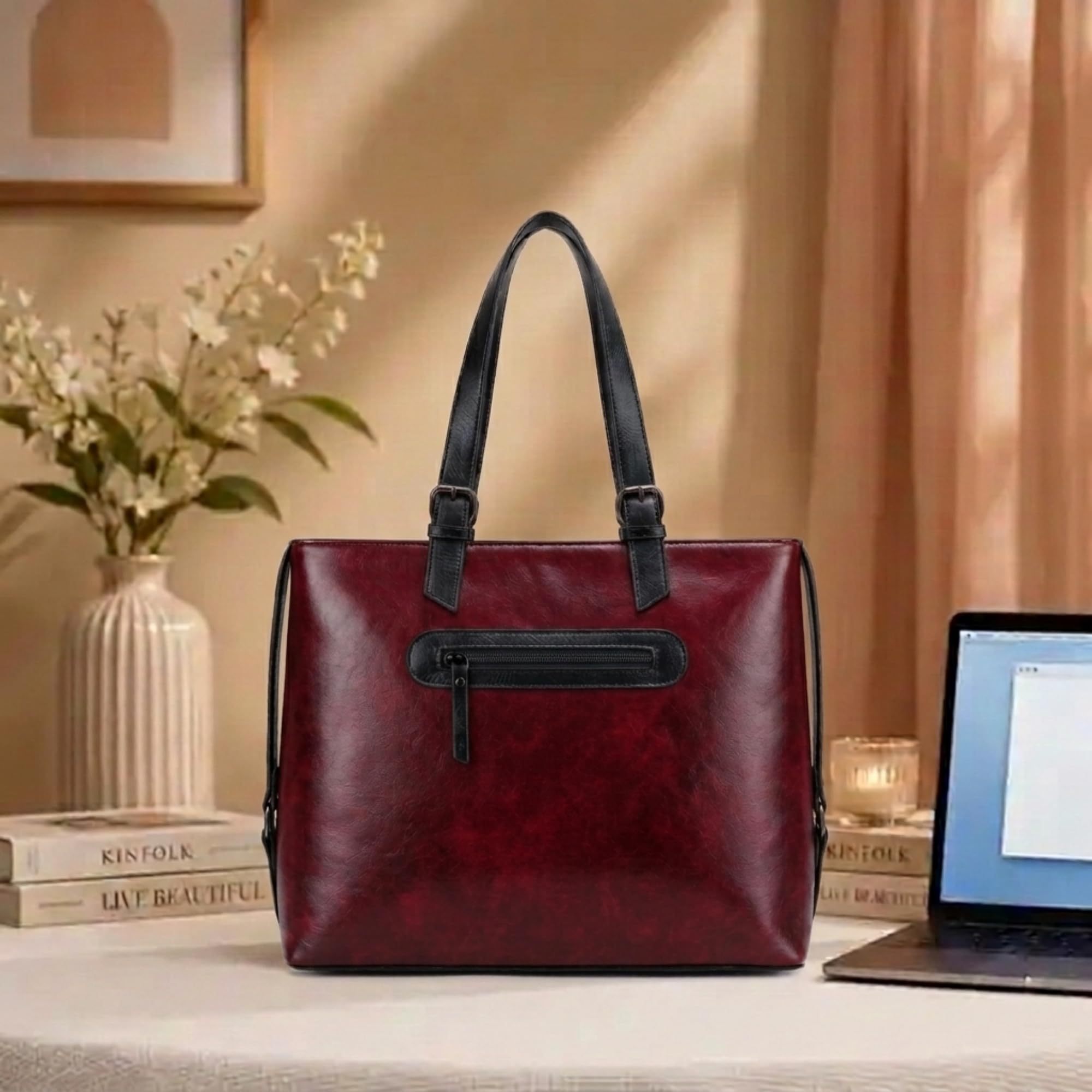 VISMIINTREND Tote Bags For Women Office Use | Rakhi Gift for Sister