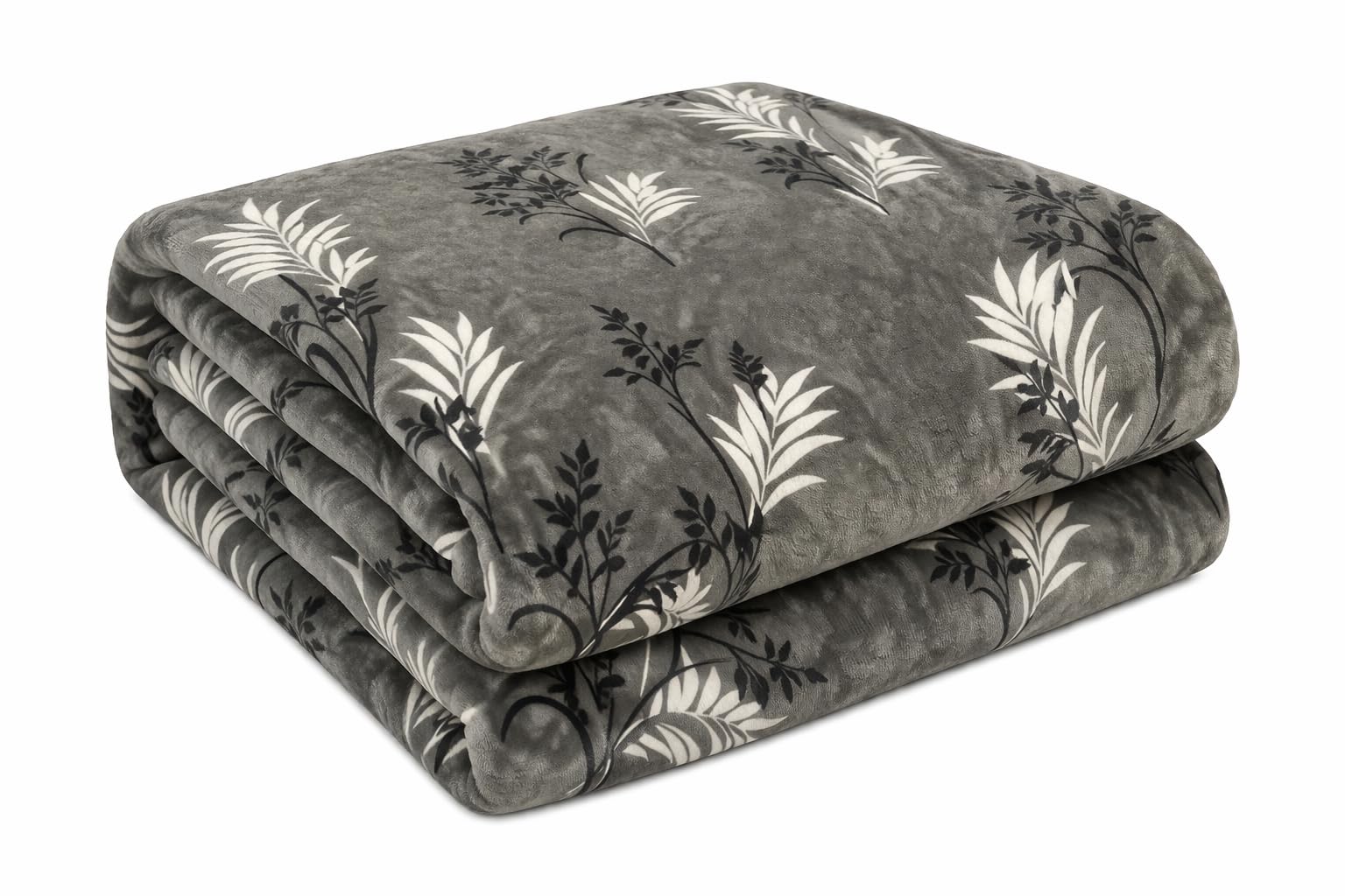 Gullivar Flannel AC Blanket (78x88 Inches) – 155 GSM Lightweight Ultra Soft Cooling Blanket, Multipurpose AC Blanket & Warm Top Sheet for Medium Beds, Breathable & Cozy, Silver Kafalo
