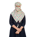 Switchon Rayon Anti Pollution Full face Scarf UV Sun Rays Protection Hijab scarf for women - Free Size (Multicolor)