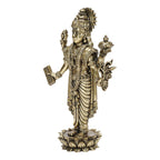 ARTVARKO Brass Superfine Dhanavantari Idol The Physician of Gods Dhanvantri Dhanwantri Statue 6 Inch