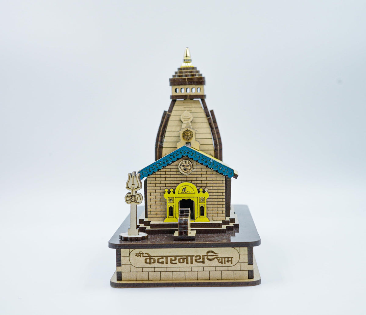 3D Model of Kedarnath Temple Medium Size