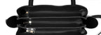 Carrylux Large Capacity Croco Pattern Tote Bags For Womens Big Purses And Handbags Ladies Big Shoulder Bag (Black)