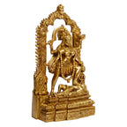 ARTVARKO Brass Kali MATA | Kaali Maa | Kalka Maa Idol Statue for Home Temple puja | Navratri puja | Festival puja | Gifting 10.5 Inches