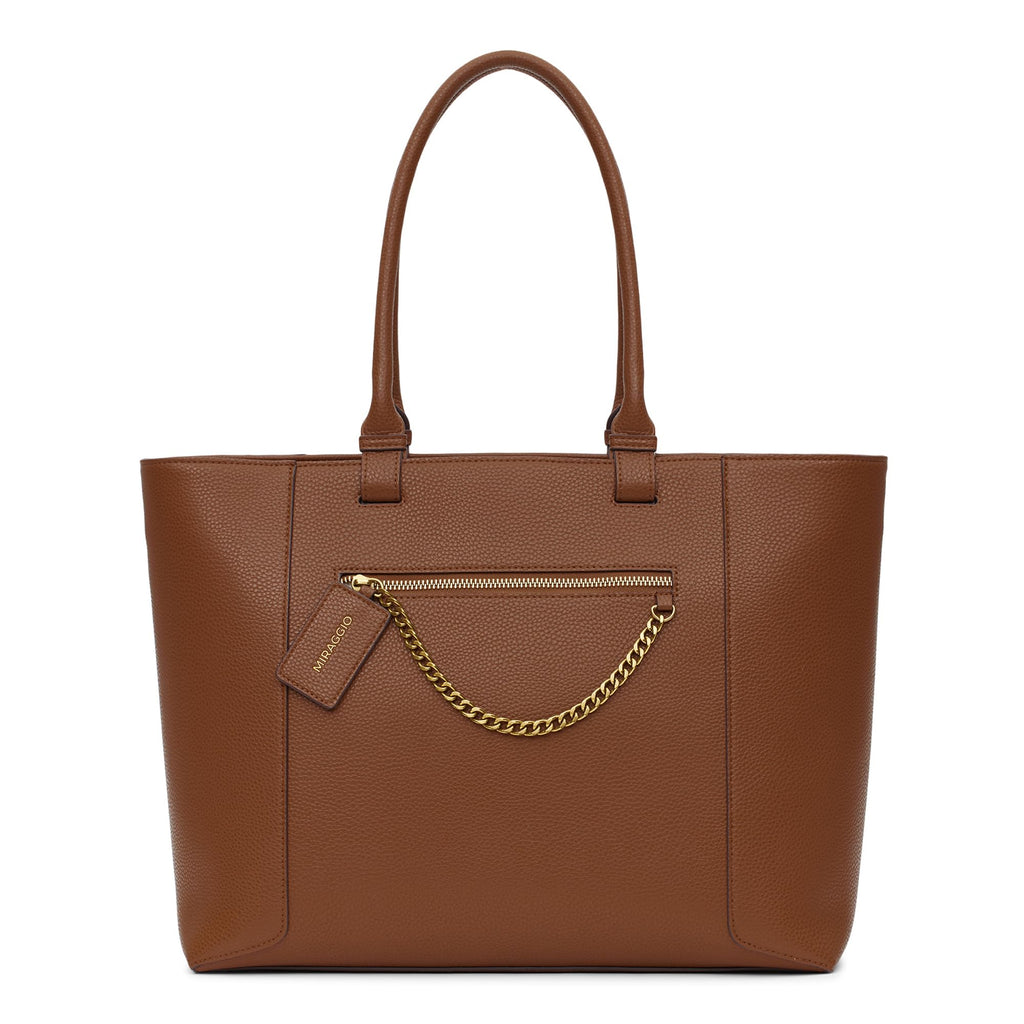 Miraggio Kris Laptop Tote Bag Fits Upto 14 Inch Laptop | Shoulder Bag For Women Office Use | Office Bag For Women Stylish