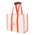 BLACKBOXES Big Eco Cotton Canvas Shopping Bags for Carry Milk Grocery Fruits Vegetable with Reinforced Handles jhola Bag - Kitchen Essential