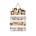 Artvibes Home Quote Wooden Wall Hangings Decor For Home | Bed Room | Quotes Decor Item | Home Quotes Wall Hanging | Modern Decor Items | Wall Poster | Artworks Hangings | Unique Gift (WH_6906N)