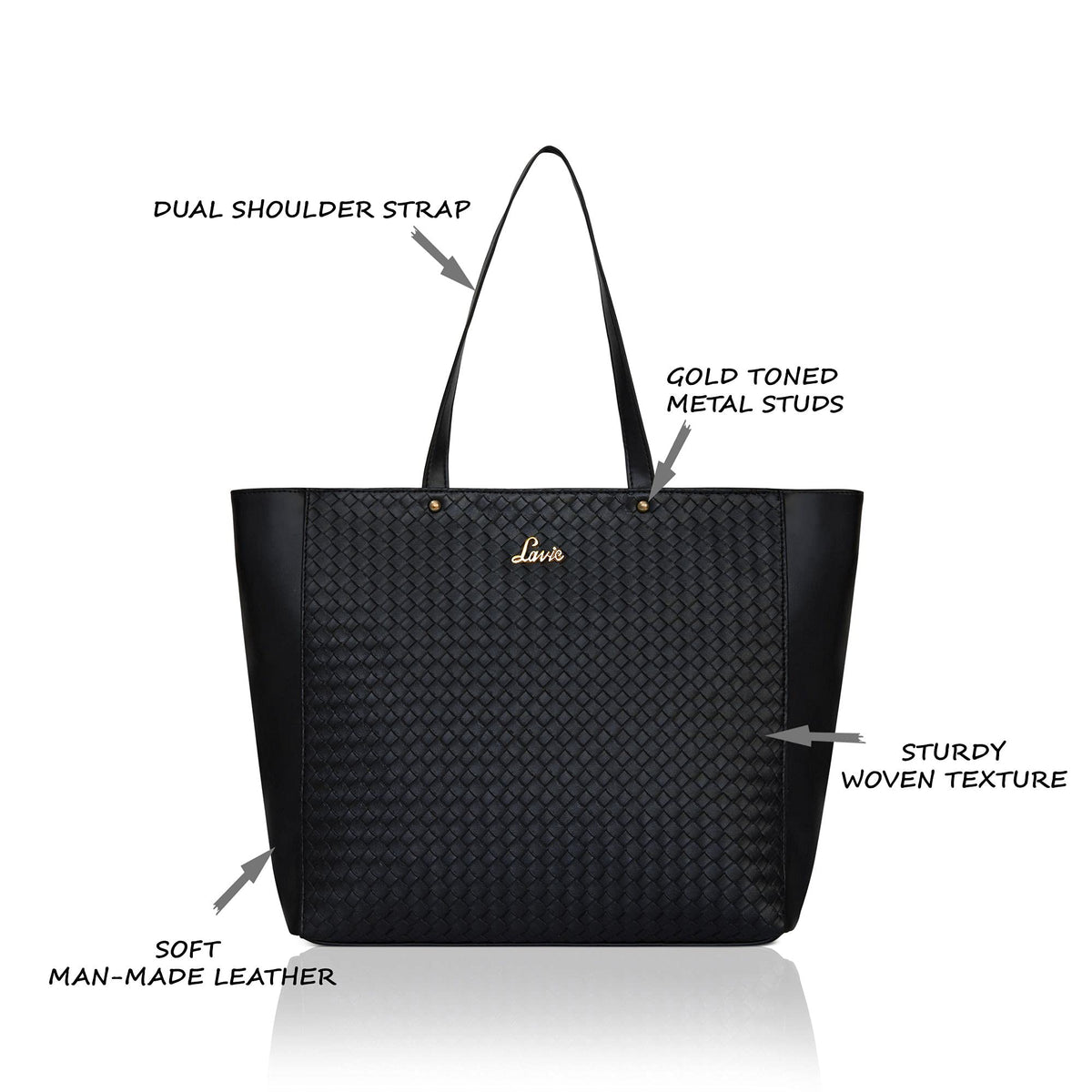 Lavie Women's Nova Tote Handbag (Black)