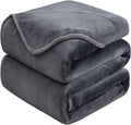 BSB HOME® Mink Blanket for Single Bed 1.4 kg Blanket | Ultrasoft & Lightweight Solid Blanket for Winter & Mild Winter Sofa, Couch - Single, 60x88 inches - 1.4 kg | Grey Kafalo