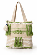 Handmade Cotton Boho Tote Bag for Women | Daily Shoulder Bag | 14x14