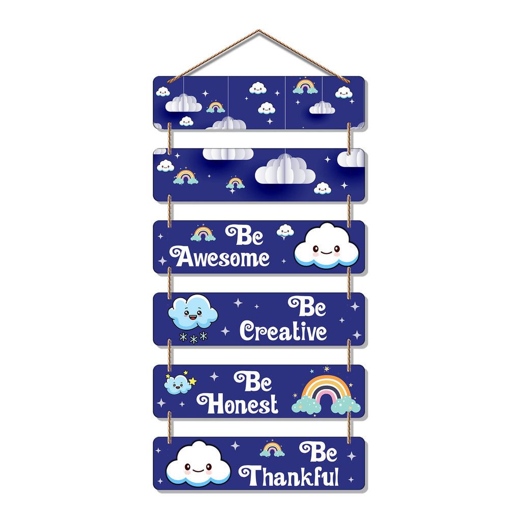 Artvibes Positive Quote Decorative Wall Hanging Wooden Art | Quotes Decor Item | Wall Accent | Office Decor | Inspirational Quotes Wall Art | Mdf Wall Decoration | Gift Items (WH_32102N)