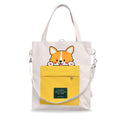Kraptick Stylish Tote Bags, Shoulder Tote Bag for Everyday Use for Women Compact and Perfect Tote Bag, Shopping Bags (White)
