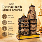 CdrArts Shri Dwarkadhish Temple Dwarka Wooden 8 INCH