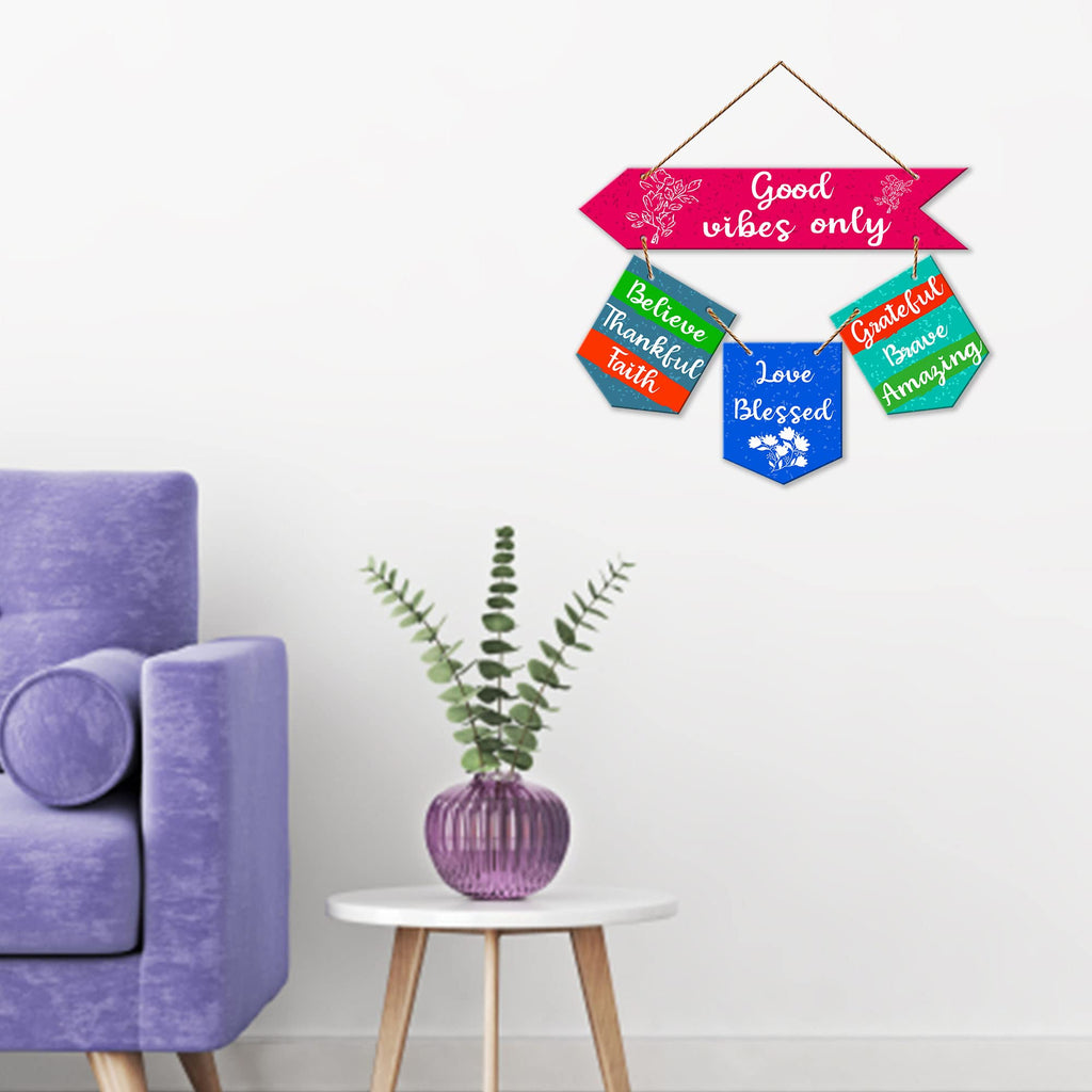 Artvibes Wall Hanging Home Decorative Wall Art for Living room | Bedroom | Gifts | Wall Hanger for Decoration | Modern Decor | Artwork | Wall Sculpture | Signs & PlaquesArt Print (WH_6406NR)