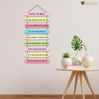 Artvibes Self Motivation Quotes Wooden Wall Hanger | Quotes Decor Item | Motivational Wall Decor | Wall Poster | Graphic Art | Wall Accents | Gift Items | Office Wall Decoration Items (WH_9306N)