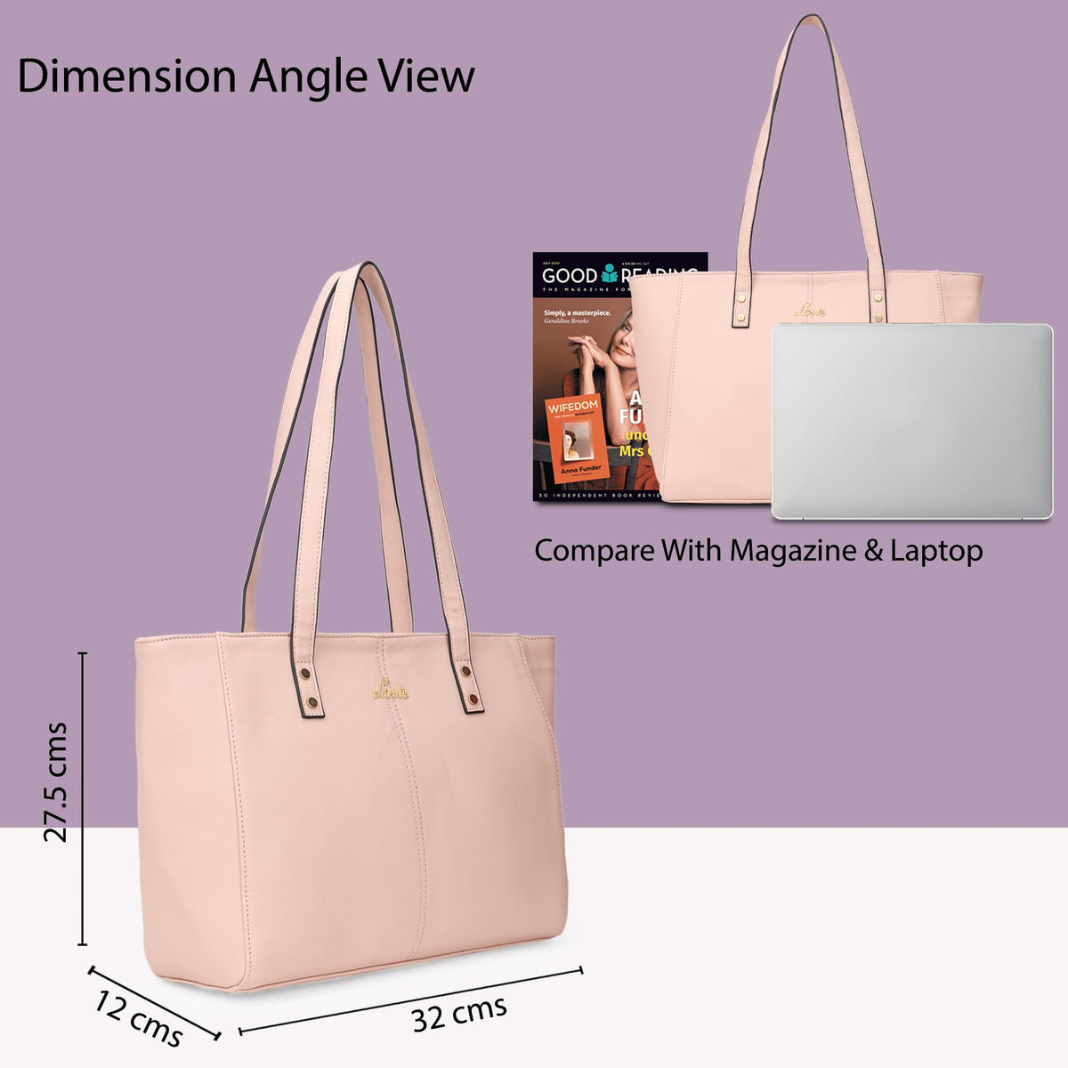 Lavie Women's Betstitch Tote (Lt.Pink)