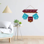 Artvibes Wall Hanging Home Decorative Wall Art for Living room | Bedroom | Gifts | Wall Hanger for Decoration | Modern Decor | Artwork | Wall Sculpture | Signs & PlaquesArt Print (WH_6429NR)