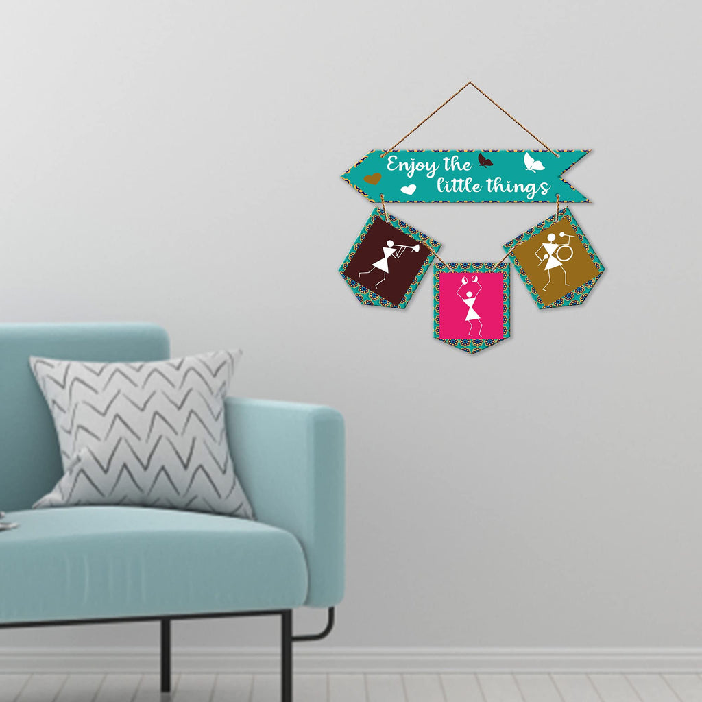 Artvibes Wall Hanging Home Decorative Wall Art for Living room | Bedroom | Gifts | Wall Hanger for Decoration | Modern Decor | Artwork | Wall Sculpture | Signs & PlaquesArt Print (WH_6425NR)