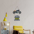 Artvibes Zindagi Ek Safar Hai Printed Wooden Wall Hanging MDF Wall Art | Quotes Decor Item for Office | Wall Sculpture | Traveller Quotes Art | Wall Poster | Home Decor | Unique Gift (WH_5702N)