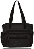 ARMODA Multipocket Women Shoulder And Shoulder Tote Bag (Black)