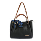 Bagsy Malone Women's Vegan Leather Stylish Tote Bag | Pack of 5 | Ladies Purse Handbag | Womens Day Gift
