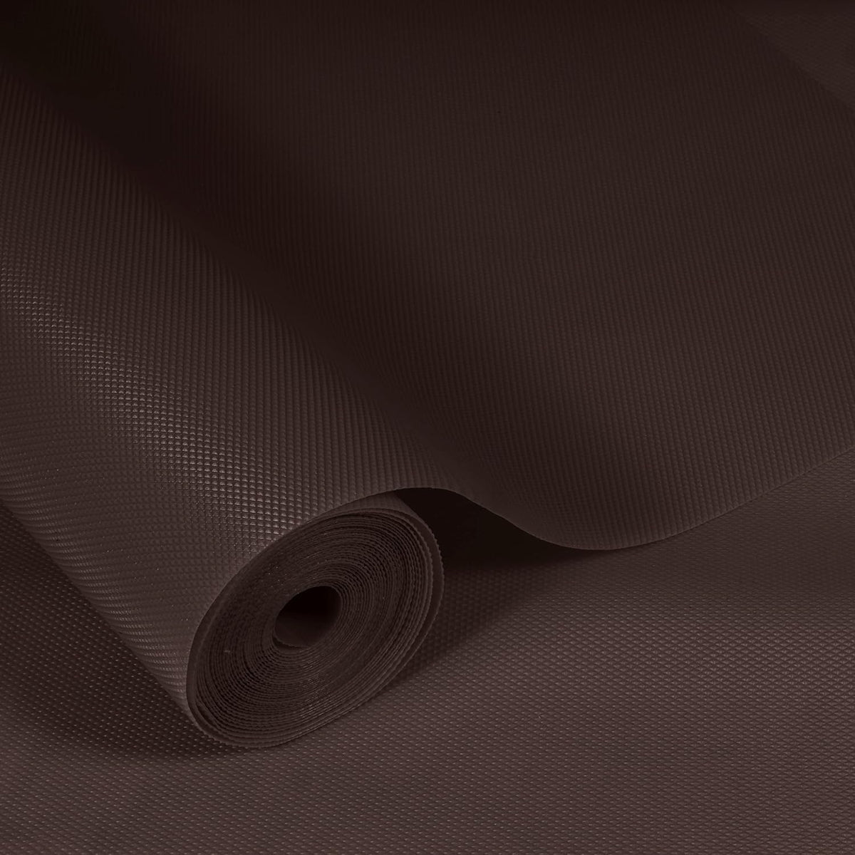 ElastPro Food Grade Washable Anti Slip Mat/Sheet for Fridge, Shelf Liner, Table, Kitchen Drawer mat (Diamond CoffeeBrown, 5 Meter) Kafalo