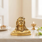 KridayKraft Adiyogi (Shiva) Metal Statue/Murti for Car Dashboard & Pooja,Home & Office Décor Item,Shankara/Mahakal Idol Showpiece Figurines Maha Shiv Ratri Idol Gift...