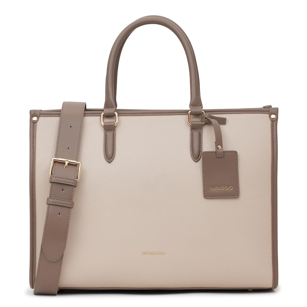 Miraggio Denice 2.0 14 Office Tote Bag For Women | Rakhi Gift For Sister