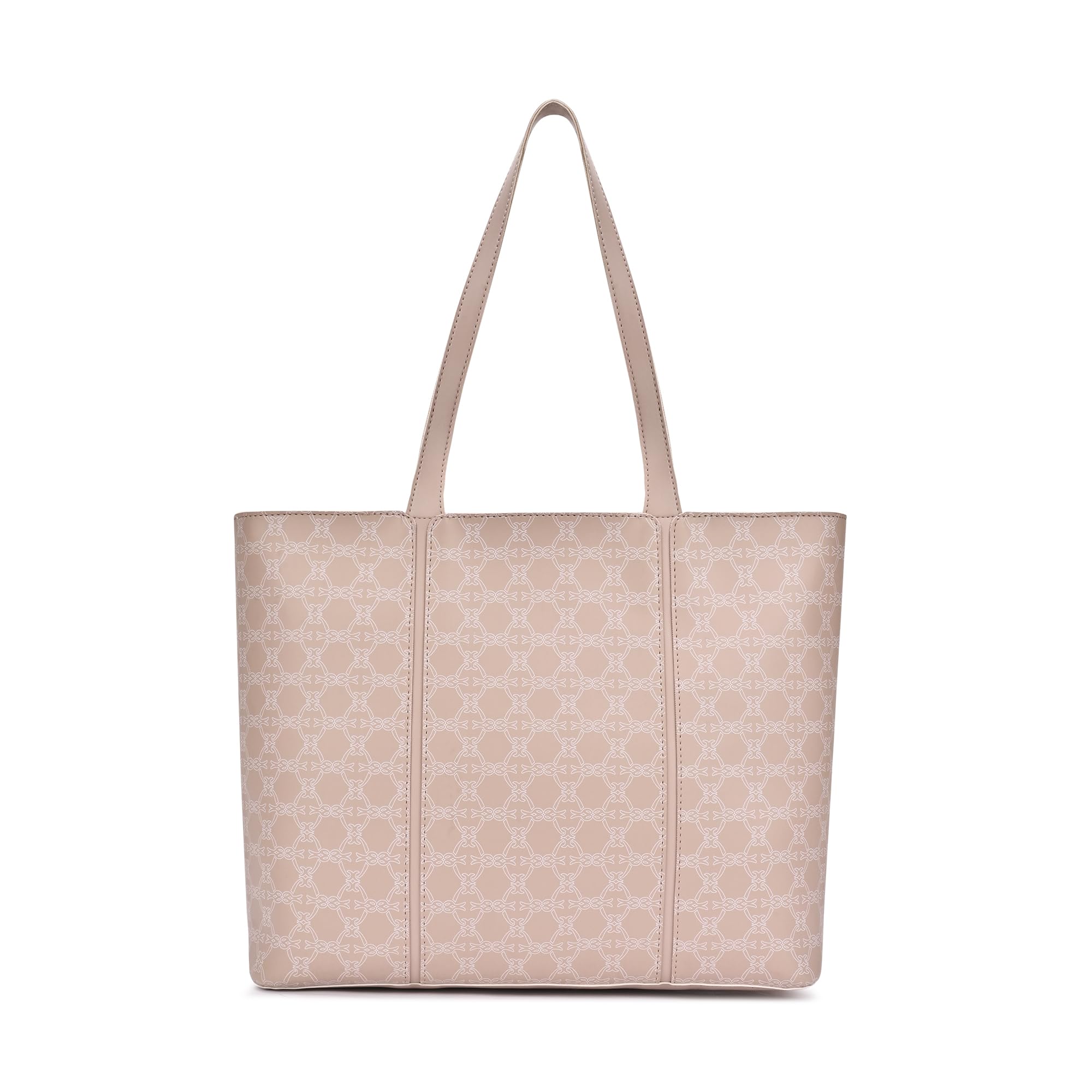 Lavie Women's Mono Neghan Monogram Print Tote Bag for Women | Tote Bag for Work | Ladies purse | Stylish Shoulder Bag | Gift for Women