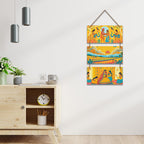 Artvibes Royal Couple Decorative MDF Wooden Wall Art for Home | Wood Decorative Items | Modern Decoration | Festive Decor | Art Print | Wall Illustrations | Paintings For Wall | Ideal Gifts (WH_9418N)