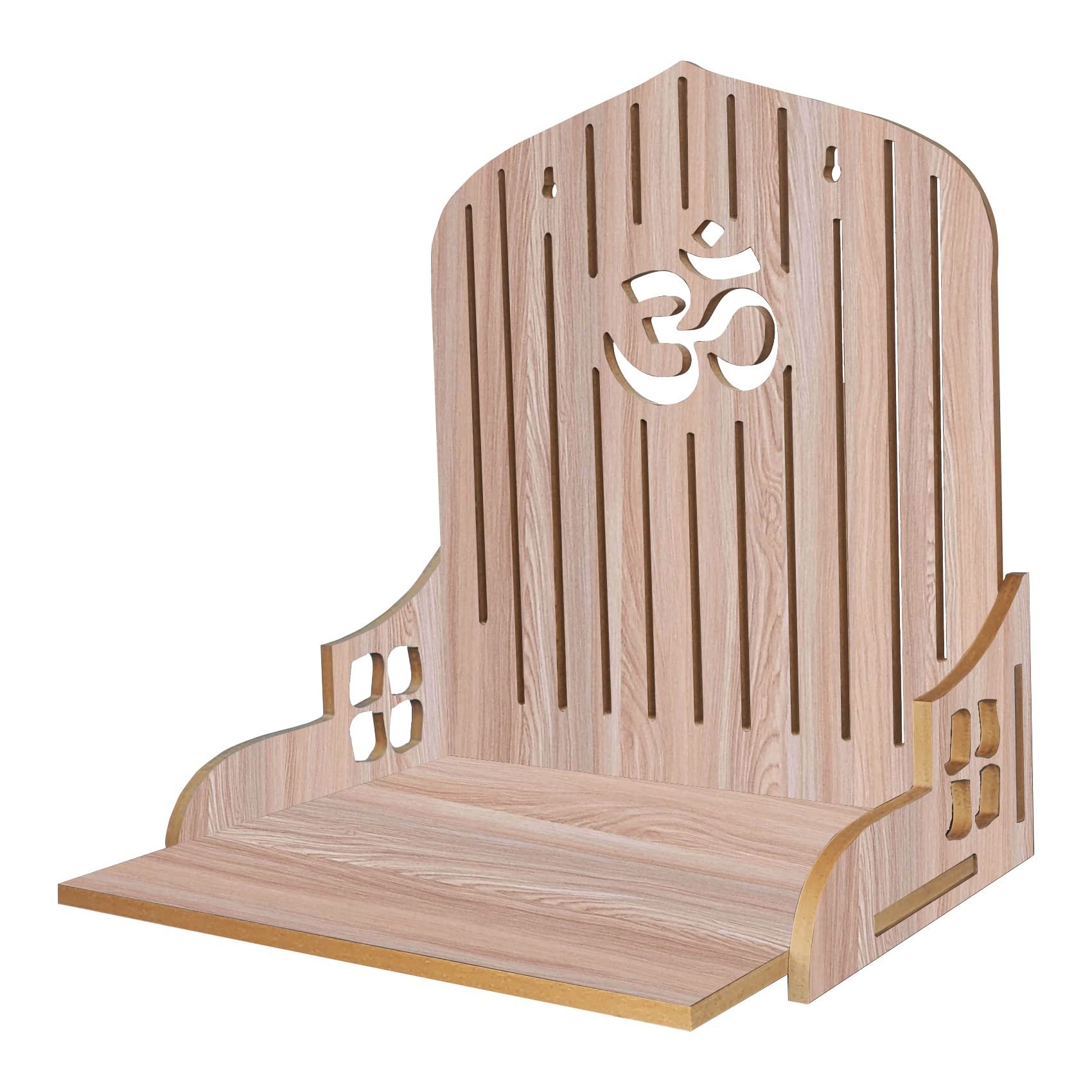 LINGAZ Wall Hanging and Table Top Home Mandir Temple,Home Decor Beautiful Wooden Temple
