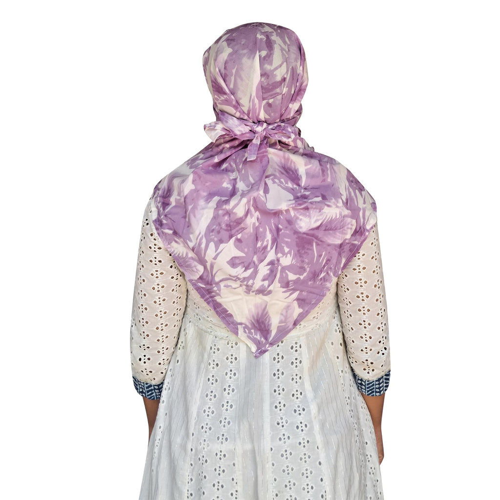 Switchon Rayon Anti Pollution Full face Scarf UV Sun Rays Protection Hijab scarf for women - Free Size (Multi_Pink)